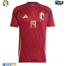 Moški Nogometni dresi Belgija Johan Bakayoko #19 Domači EP 2024 Kratek Rokav